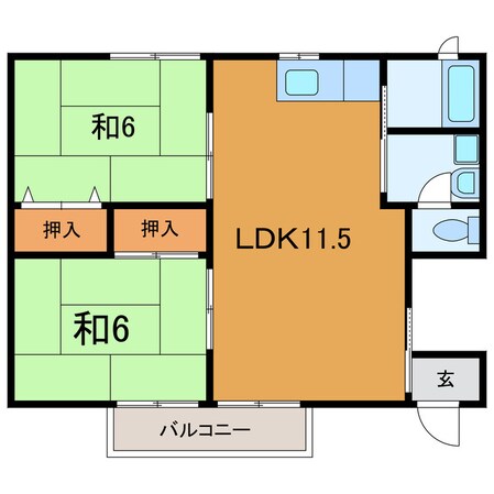 アルトパラシオの物件間取画像